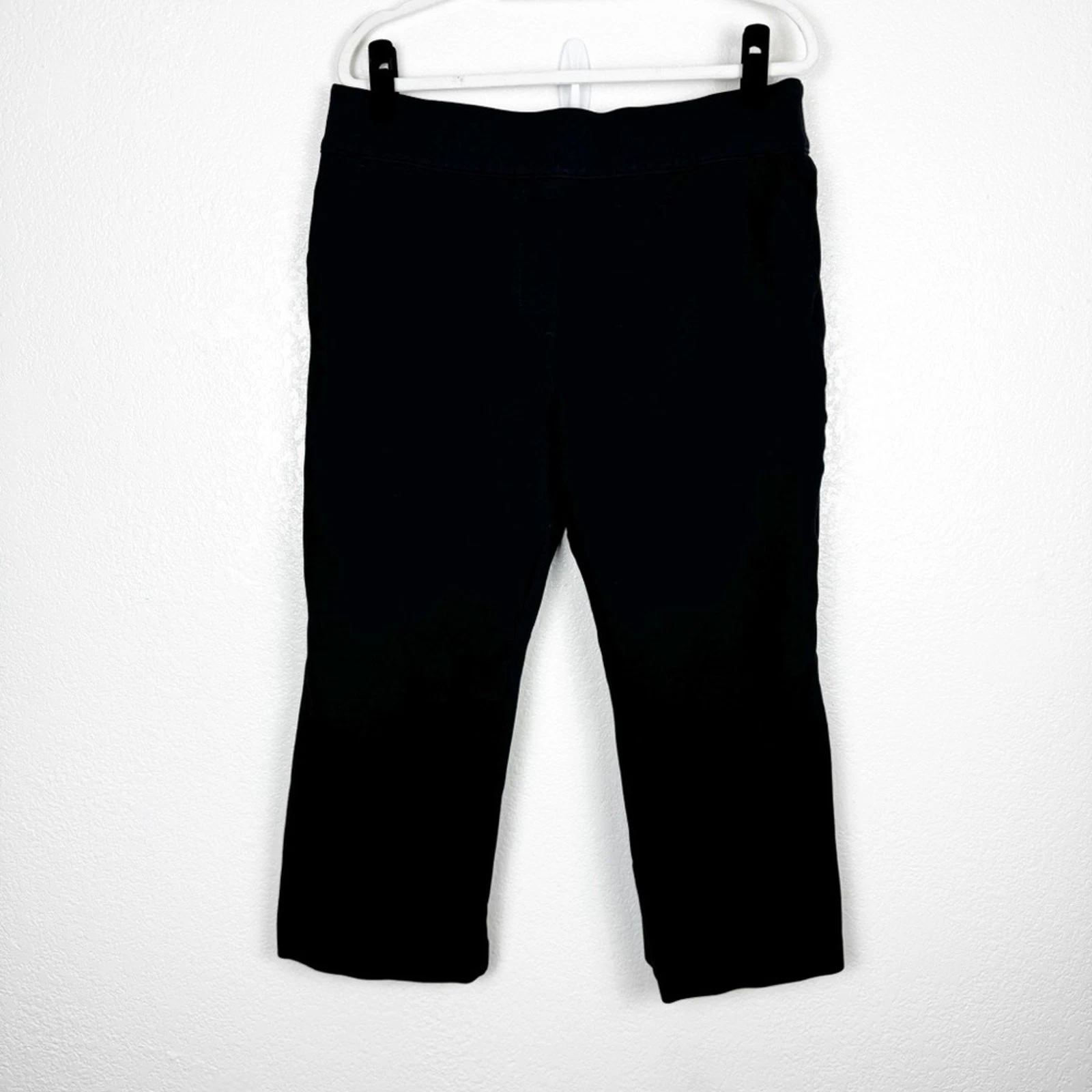 Spanx Smooth Capri Pants w Pockets Black Size 1X