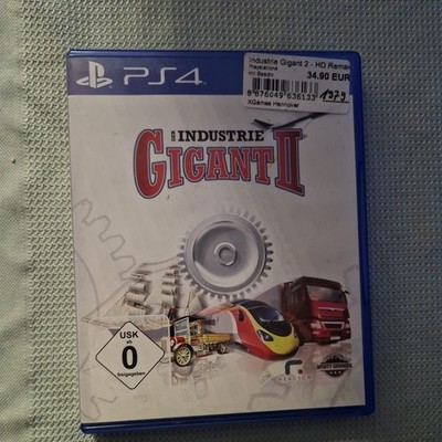 Industrie Gigant 2, PS4 Spiel, Sony Playstation 4, NEU & OVP, USK0