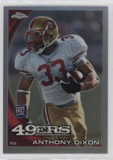 2010 Topps Chrome Refractor Anthony Dixon #C28 1u6