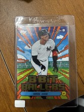 2026 Topps Series 1 Celebration Aaron Judge 8 Bit Ballers Orange Parallel #d /25