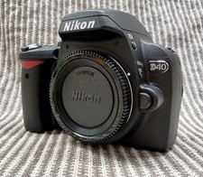 Nikon D40 Digital SLR Camera Body, No Lens, Battery  Accessories