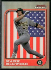 1997 Topps Chrome International Mark McGwire REFRACTOR #11 ~ NM-MT ~