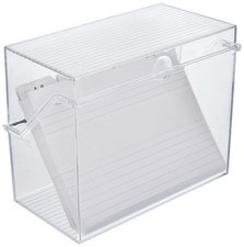 H6114602  Karteikarten Box „the index“ DIN A6 quer, inkl. 50 Karteikarten und...