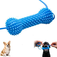 Dual-Action Canine Dental Prop, Dog Dental Chew Toy for Easier Teeth Brushing