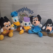 Vintage 1984 Hardee  s Disney Mickey  s Christmas Carol Plush Lot Of 5 42714