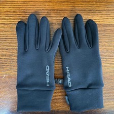 HEAD Men  s Touchscreen Running Gloves. Black. Small