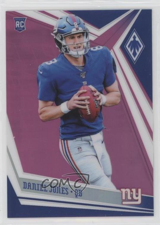 2019 Panini Phoenix Rookies Pink 95/199 Daniel Jones #102 00am