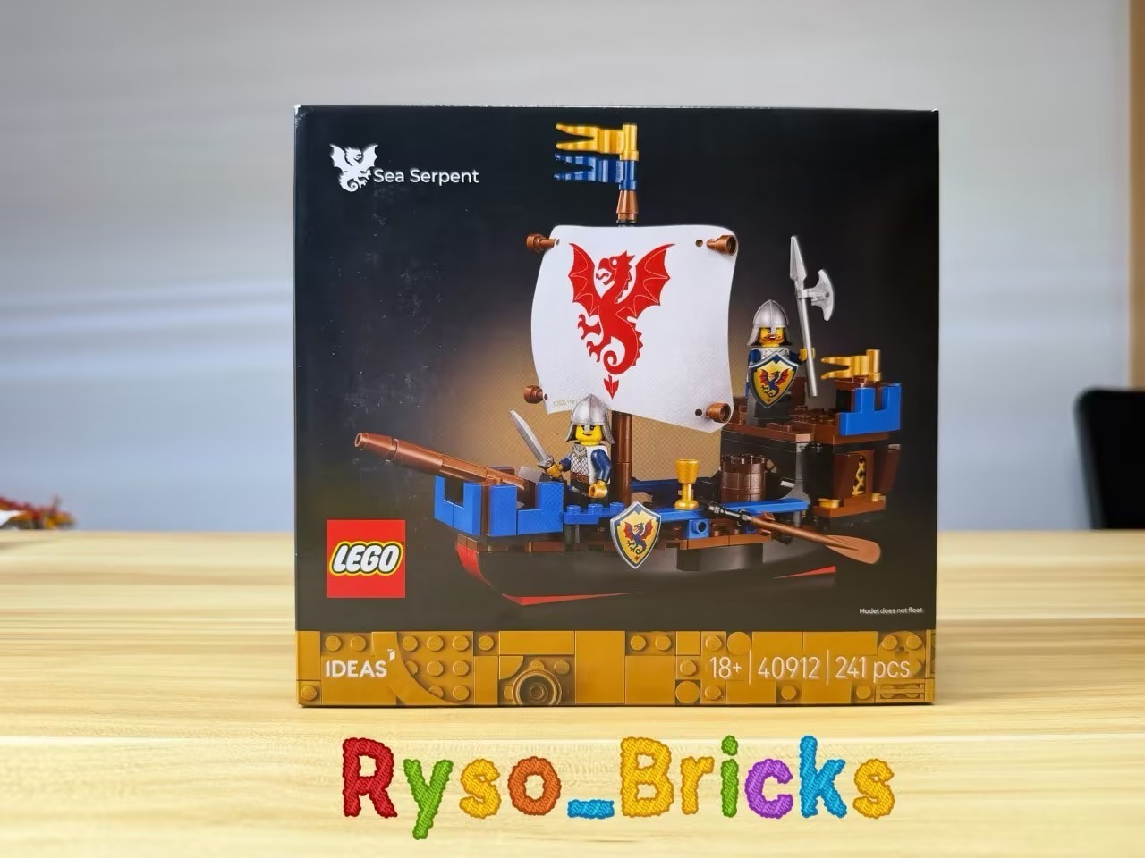 LEGO Ideas 40912 Sea Serpent New Sealed 18+ Adult Collector Set