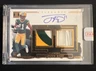 2023 Panini Impeccable Elegance Jayden Reed 5/5 Duo Patch On Card Auto RC Rookie