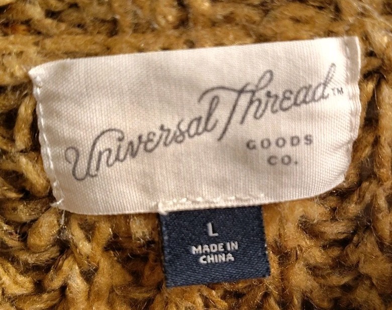 Universal Thread Thick Chartreuse/Brown Women's L… - image 2