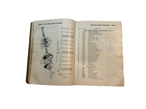 Triumph 5T T100 TR6 OEM Parts List Catalog Illustrated Assembly Manual Numbers - Picture 4 of 5
