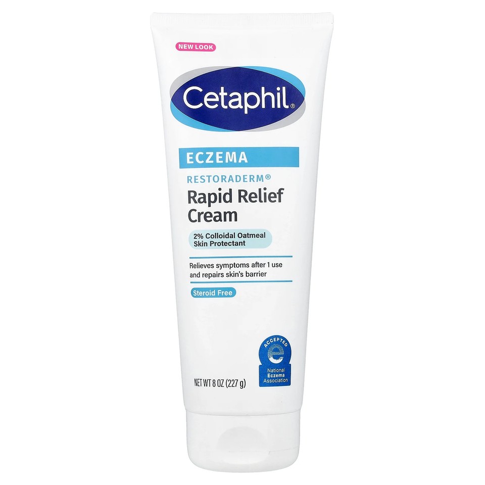Eczema, Restoraderm® Rapid Relief Cream, 8 oz (227 g)