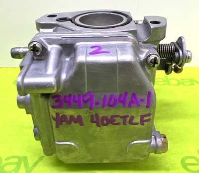 6H4-14302-10-00 6H4-14303-11-00 6H4-14303-10-00 Carburetor #2 Yamaha 40ETF