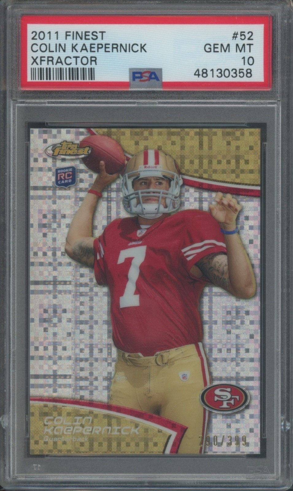 Colin Kaepernick Finest #52 Base