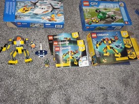 LEGO complete sets w/box instructions 10680 60101 60164 60149 city juniors 9 set