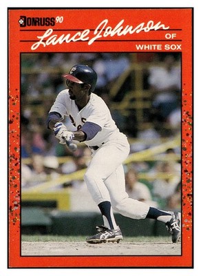Lance Johnson 1990 Donruss #573 Chicago White Sox