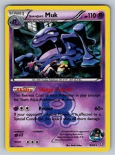 Team Aqua's Muk 8/34 Holo Rare Double Crisis Pokemon Lightly Played on eBay