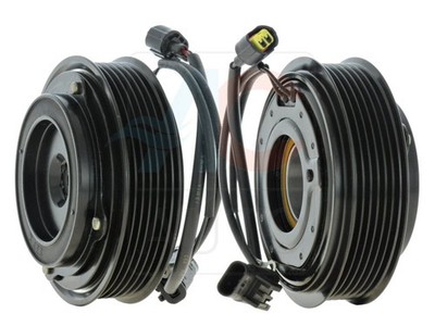 1x ACAUTO AC-06VI16 Magnetkupplung Klimakompressor für BMW MINI