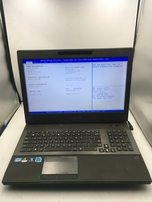 ASUS ROG G74S - BOOTS TO BIOS - INTEL I7 2630QM - NO RAM - 17'' - NO OS -READ- BB