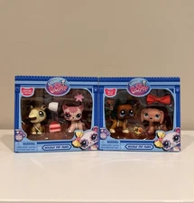 Littlest Pet Shop Holliday Paris 2025 4 Pets LPS G7  267 268 269 270 NEW