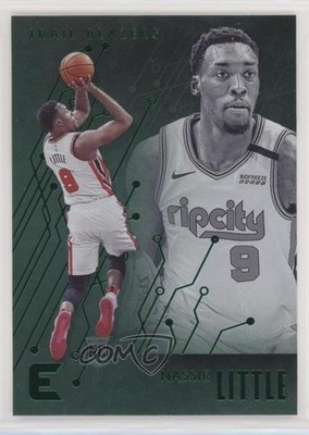 2019-20 Panini Chronicles Essentials Green Nassir Little #222 ib6