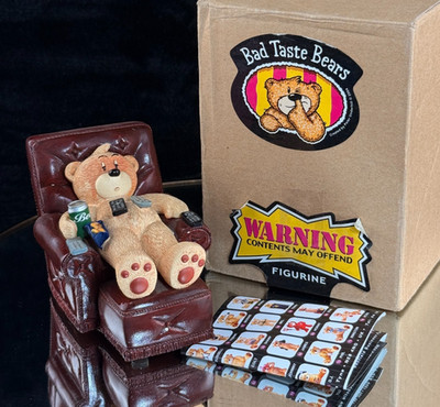 Bad Taste Bears John Smith Flasher Figur Peter Underhill lustige Deko Geschenk