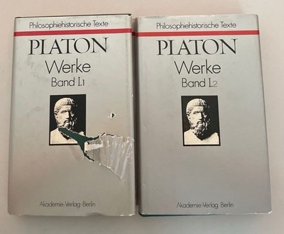 [ 2 vols. ] Plato Works Volume I.1: Phaedrus - Lysis - Protagoras - Laches. Volume I