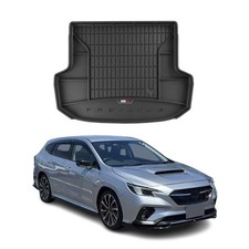 OMAC Gummi Kofferraumwanne für Subaru Levorg 2014-2021 TPE Laderaumwanne Schwarz