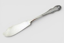 English Edwardian Solid Sterling Silver Butter Knife Spreader Josiah Williams Co