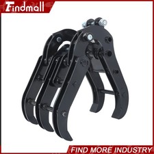 Excavator Attachment Grapple Wide Opening Grabber for Small Diggers 0.8-1.5 Ton