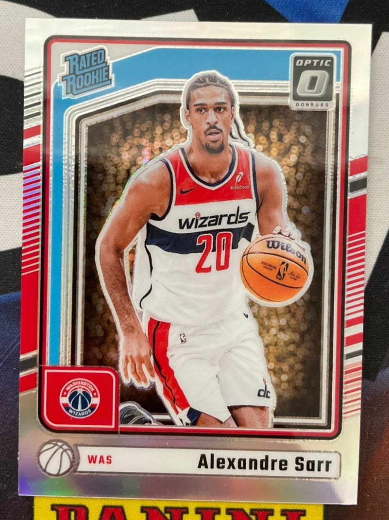 2024-25 Panini Donruss Optic Basketball #276 Alexandre Sarr RC Holo Prizm (JR)