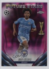 2023-24 Topps Chrome UEFA Club Competitions Pink Lava Refractor Rico Lewis 0n64