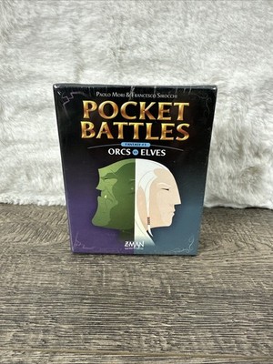 Pocket Battles Fantasy #1 Orcs Vs. Elves  NIB Factory Sealed NEW  Z-Man Games