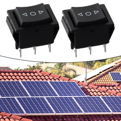 2-Pack 6 PIN DPDT Double Throw 20 Amp Momentary Rocker Switch Quality Hot Sale