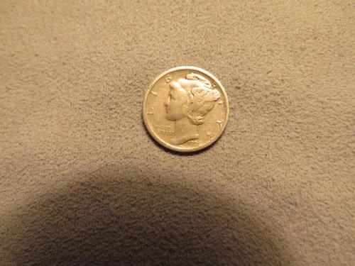 1926 D Mercury Dime. VF