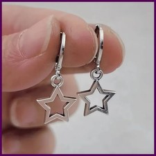 New Creative Star Hoop Earrings Fashion Simple Earrings Gifts for Women Cute