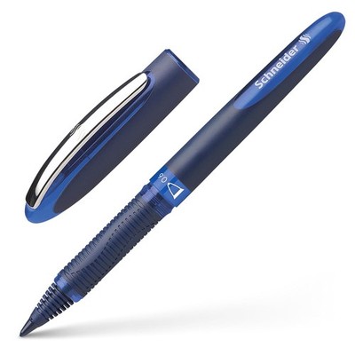 6mm Ultra Smooth Blue Barrel Business Rollerball Pen 0.6 mm Tip Schneider Pen