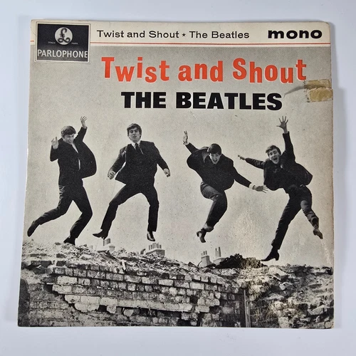 THE BEATLES Twist And Shout EP Vinyl Record Single 7 Inch Parlophone 1963