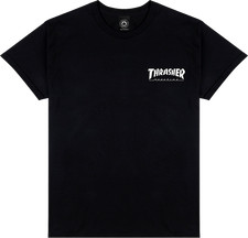 THRASHER LITTLE THRASHER SS TSHIRT LARGE-BLACK