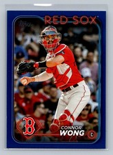 2024 Topps #104 Connor Wong Royal Blue