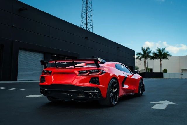 2025 Red Chevrolet Corvette   | C8 Corvette Photo 9