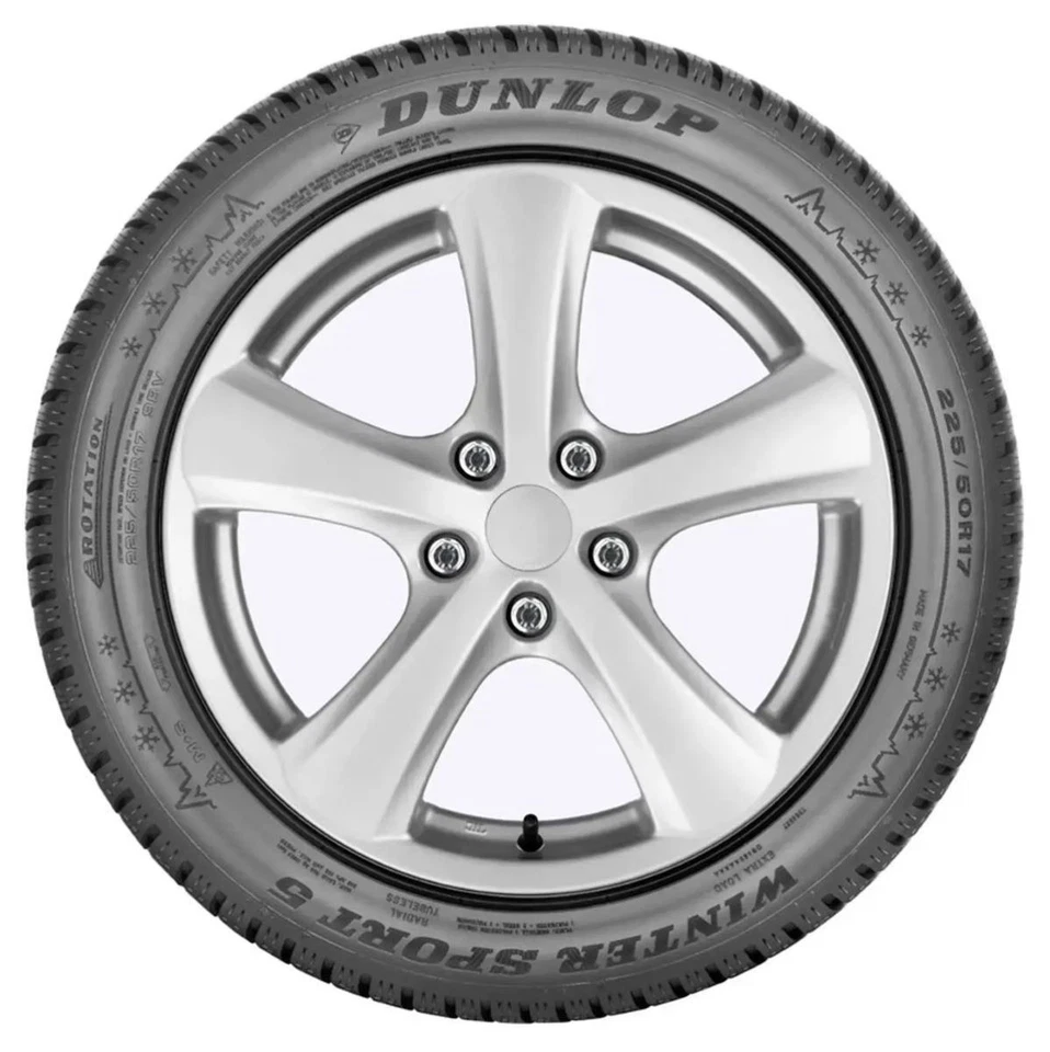 215/50 R17 91H Pneu Hiver DUNLOP Winter Sport 5 - Photo 3/4