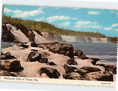 #ad Postcard Willamette Falls at Oregon City Oregon $6.99