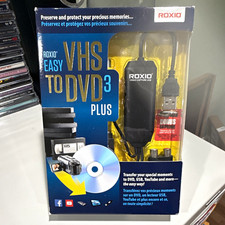 Roxio Easy VHS to DVD 3 Plus USB Video Capture Software CD REVDPL3EFAZAM