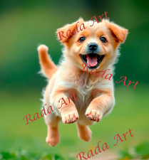 Puppy Golden Retriever Digital Image Picture Photo Wallpaper Background Desktop