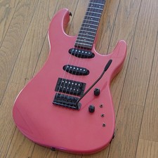 Guitarra Eléctrica Tokai Dinky Shape SSH 1985 Rosa De Colección Japón L25174