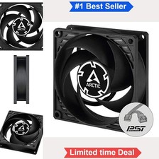 80mm Case Fan PWM PST 4-Pin 200-3000 RPM Static Pressure Heatsink Radiator