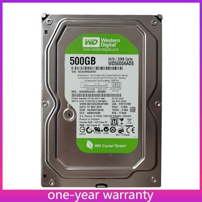 Western Digital WD5000AADS 500GB SATA 7200RPM 3.5" Internal HDD Hard ...