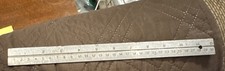 12 ad Steel Blade for Combination Square 8ths...