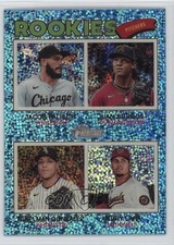 2026 Heritage Quad Rookies Chrome Light Blue Sparkle Refractor Andry Lara 05ol